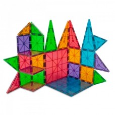 Magna-Tiles Clear Colors 100 Piece Set   564256153